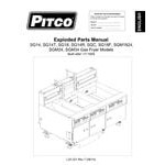 Pitco® SGM24-SSTC MegaFry Liquid Propane 140-150 lb.Floor Fryer with Solid State Thermostatic Controls - 165,000 BTU