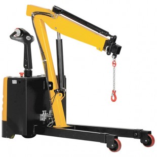 Vestil EPFC-25 Electric Steel Floor Crane with Adjustable Legs, 44 1/4 Vestil EPFC-25 Electric Steel Floor Crane with Adjustable Legs, 44 1/4