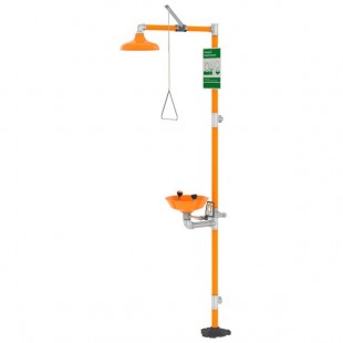 Guardian Equipment G1902P Safety Station with Eyewash and Plastic Bowl