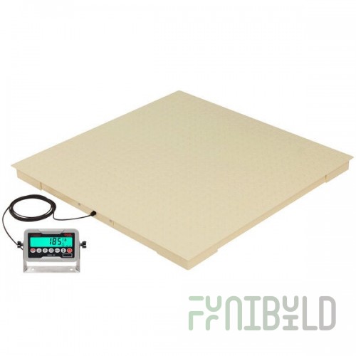 Cardinal Detecto EH-1044-185 Echelon EH Series 10,000 lb. Industrial Floor Scale with 180 Indicator, Legal for Trade- 48