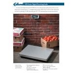 Edlund ERS-300 300 lb. Digital Receiving Scale with 25 3/4