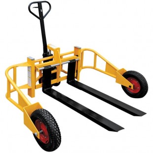 Vestil ALL-T-2-48 2,000 lb. All-Terrain Pallet Truck with 9 1/2 Vestil ALL-T-2-48 2,000 lb. All-Terrain Pallet Truck with 9 1/2