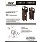 Cambro 2.5 Gallon Black Portable Handwash Station with Soap and Multi Fold Paper Towel Dispenser Cambro 2.5 Gallon Black Portable Handwash Station with Soap and Multi Fold Paper Towel Dispenser