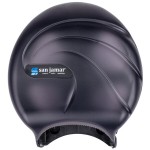 San Jamar R2090TBK Oceans Single Roll Jumbo Toilet Tissue Dispenser - Black Pearl San Jamar R2090TBK Oceans Single Roll Jumbo Toilet Tissue Dispenser - Black Pearl