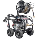 Simpson 65202 Super Pro Pressure Washer with Roll Cage, CRX Engine, and 25' Hose - 3,600 PSI; 2.5 GPM Simpson 65202 Super Pro Pressure Washer with Roll Cage, CRX Engine, and 25' Hose - 3,600 PSI; 2.5 GPM