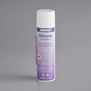 Haynes 100 11 oz. Sanitary Silicone Lubricant Spray - 6/Case