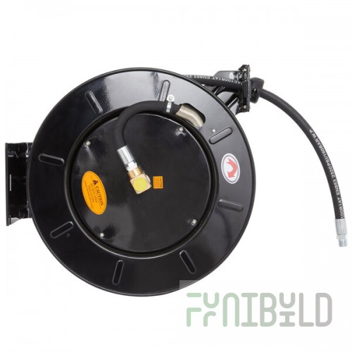 Equip by T&S 5HR-342-GH Hose Reel with 50' Hose and Garden Hose Adapter