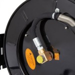 Equip by T&S 5HR-342-GH Hose Reel with 50' Hose and Garden Hose Adapter