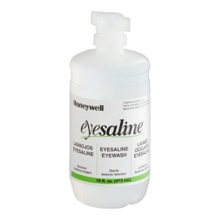 Honeywell Eyesaline 16 oz. Personal Eyewash Bottle 32-000454-0000-H5 Honeywell Eyesaline 16 oz. Personal Eyewash Bottle 32-000454-0000-H5