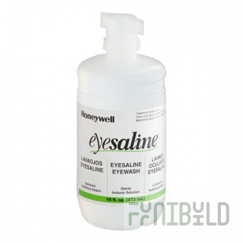 Honeywell Eyesaline 16 oz. Personal Eyewash Bottle 32-000454-0000-H5