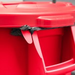 Rubbermaid® BRUTE 20 Gallon Red Round Trash Can and Lid Rubbermaid® BRUTE 20 Gallon Red Round Trash Can and Lid