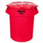 Rubbermaid® BRUTE 20 Gallon Red Round Trash Can and Lid Rubbermaid® BRUTE 20 Gallon Red Round Trash Can and Lid