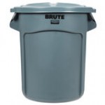 Rubbermaid® BRUTE 20 Gallon Red Round Trash Can and Lid Rubbermaid® BRUTE 20 Gallon Red Round Trash Can and Lid