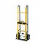 Harper 800 lb. Safety Appliance Truck with Ratchet and Mold-On Rubber / Hard Core, Soft Tread Wheels 6968-18