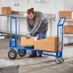 Lavex 750 lb. 3-in-1 Convertible Hand Truck with Ace-Tuf Wheels Lavex 750 lb. 3-in-1 Convertible Hand Truck with Ace-Tuf Wheels