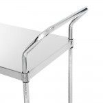 Regency Stainless Steel Two Shelf Utility Cart - 24