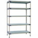 Metro 5X467G4 MetroMax 4 Grid 5-Shelf Stationary Shelving Unit - 21