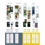 Metro 5X467G4 MetroMax 4 Grid 5-Shelf Stationary Shelving Unit - 21