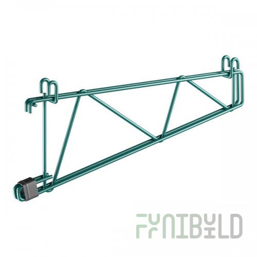 Metro SWD18K3 Smartwall G3 Metroseal Green Double Shelf Support 20 9/16