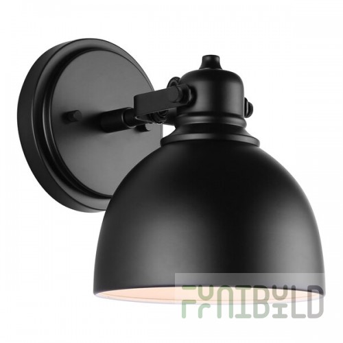 Canarm Polo Matte Black Farmhouse Vanity Light -120V, 60W