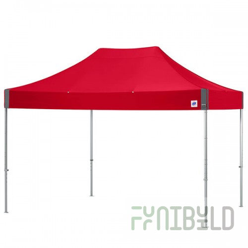 E-Z Up END3A15KPN Endeavor Instant Shelter 10' x 15' Punch Canopy with Clear Aluminum Frame