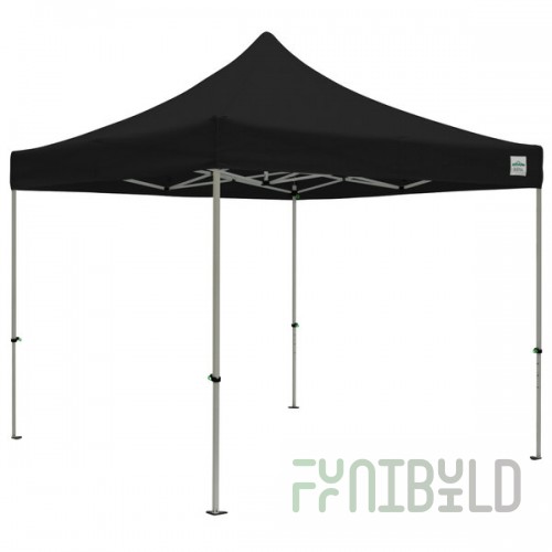 Caravan Canopy 21003205051 Classic 10' x 10' Black Commercial Grade Instant Canopy Deluxe Kit
