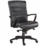 Eurotech Seating LE255-BLKL Manchester Black Leather Mid Back Swivel Tilt Office Chair Eurotech Seating LE255-BLKL Manchester Black Leather Mid Back Swivel Tilt Office Chair