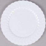 Fineline Flairware 215-WH 15 oz. White Plastic Oval Bowl / Serving Boat - 300/Case Fineline Flairware 215-WH 15 oz. White Plastic Oval Bowl / Serving Boat - 300/Case