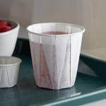 Genpak W500F Harvest Paper 5 oz. White Paper Souffle / Drinking Cup - 2,500/Case Genpak W500F Harvest Paper 5 oz. White Paper Souffle / Drinking Cup - 2,500/Case