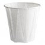 Genpak W500F Harvest Paper 5 oz. White Paper Souffle / Drinking Cup - 2,500/Case Genpak W500F Harvest Paper 5 oz. White Paper Souffle / Drinking Cup - 2,500/Case
