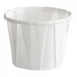 Genpak W500F Harvest Paper 5 oz. White Paper Souffle / Drinking Cup - 2,500/Case Genpak W500F Harvest Paper 5 oz. White Paper Souffle / Drinking Cup - 2,500/Case