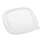 Choice 16 oz. Square PET Take-Out Lid - 50/Pack