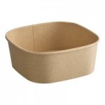 Choice 16 oz. Square PET Take-Out Lid - 50/Pack