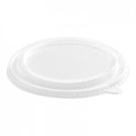 Choice 16 oz. Square PET Take-Out Lid - 50/Pack