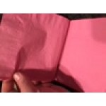 Creative Converting 58158B Classic Pink 3-Ply 1/4 Fold Luncheon Napkin - 50/Pack