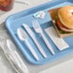 Choice White Heavy Weight Polypropylene Plastic Cutlery Pack with Napkin and Salt and Pepper Packets - 500/Case Choice White Heavy Weight Polypropylene Plastic Cutlery Pack with Napkin and Salt and Pepper Packets - 500/Case