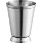 Acopa Alchemy 16 oz. Copper Mint Julep Cup with Beaded Detailing - Sample Acopa Alchemy 16 oz. Copper Mint Julep Cup with Beaded Detailing - Sample