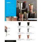 Acopa Alchemy 16 oz. Copper Mint Julep Cup with Beaded Detailing - Sample Acopa Alchemy 16 oz. Copper Mint Julep Cup with Beaded Detailing - Sample