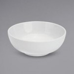 Oneida Tundra by 1880 Hospitality F1400000632 12 oz. Oval Warm White China Baker Dish - 24/Case Oneida Tundra by 1880 Hospitality F1400000632 12 oz. Oval Warm White China Baker Dish - 24/Case