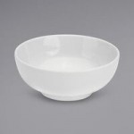 Oneida Tundra by 1880 Hospitality F1400000632 12 oz. Oval Warm White China Baker Dish - 24/Case Oneida Tundra by 1880 Hospitality F1400000632 12 oz. Oval Warm White China Baker Dish - 24/Case