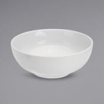 Oneida Tundra by 1880 Hospitality F1400000632 12 oz. Oval Warm White China Baker Dish - 24/Case Oneida Tundra by 1880 Hospitality F1400000632 12 oz. Oval Warm White China Baker Dish - 24/Case
