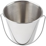 American Metalcraft SSP25 Mini Stainless Steel Pail - 2 1/2 American Metalcraft SSP25 Mini Stainless Steel Pail - 2 1/2