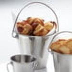 American Metalcraft SSP25 Mini Stainless Steel Pail - 2 1/2 American Metalcraft SSP25 Mini Stainless Steel Pail - 2 1/2