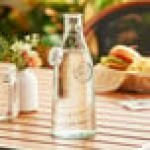 TableCraft 6621 34 oz. Green Tint Glass Authentic Resealable Carafe Bottle TableCraft 6621 34 oz. Green Tint Glass Authentic Resealable Carafe Bottle