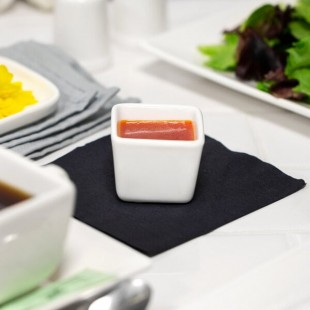 10 Strawberry Street WTR-2SQTBBWL Whittier 2 oz. White Square Porcelain Tid Bit Bowl - 36/Case 10 Strawberry Street WTR-2SQTBBWL Whittier 2 oz. White Square Porcelain Tid Bit Bowl - 36/Case