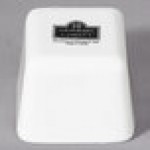 10 Strawberry Street WTR-2SQTBBWL Whittier 2 oz. White Square Porcelain Tid Bit Bowl - 36/Case