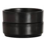 Cal-Mil Hudson 2 oz. Black Straight Sided Melamine Ramekin - 12/Case