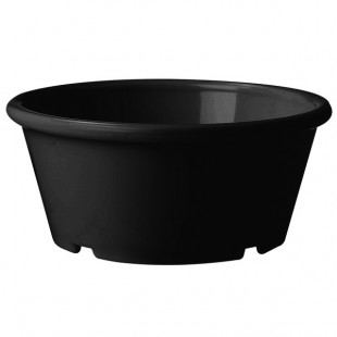 GET ER-040-BK 4 oz. Black Smooth SAN Plastic Ramekin - 48/Case