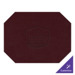 H. Risch, Inc. PLACEMATOCT17X13WINE 17
