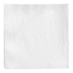 Choice White Customizable 3-Ply 1/4 Fold Beverage Napkin 10 Choice White Customizable 3-Ply 1/4 Fold Beverage Napkin 10